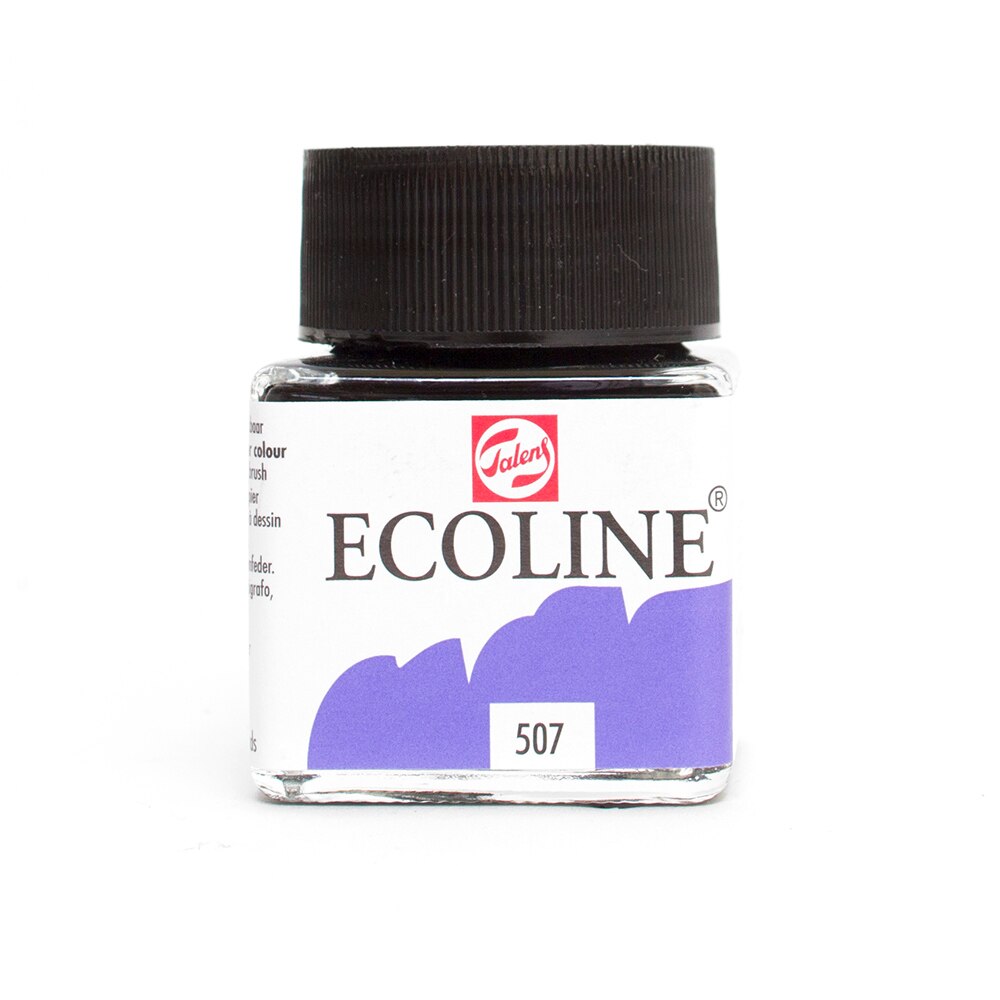 Ecoline, Liquid, Watercolor, 30ml, Jar, Ultramarine Violet